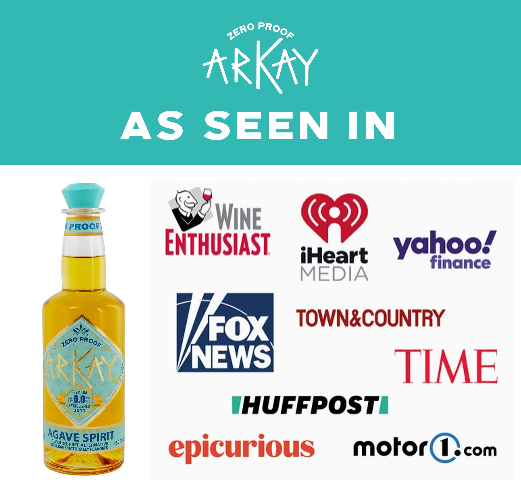 Arkay Zero Proof Agave Alternative
